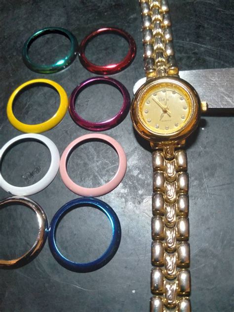 interchangeable bezel watch